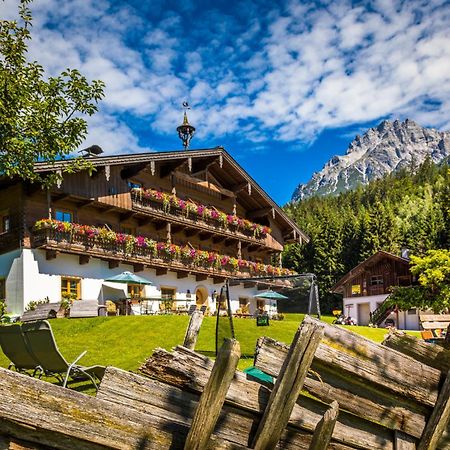 Erbhof Hinterrain Villa Leogang Exterior foto