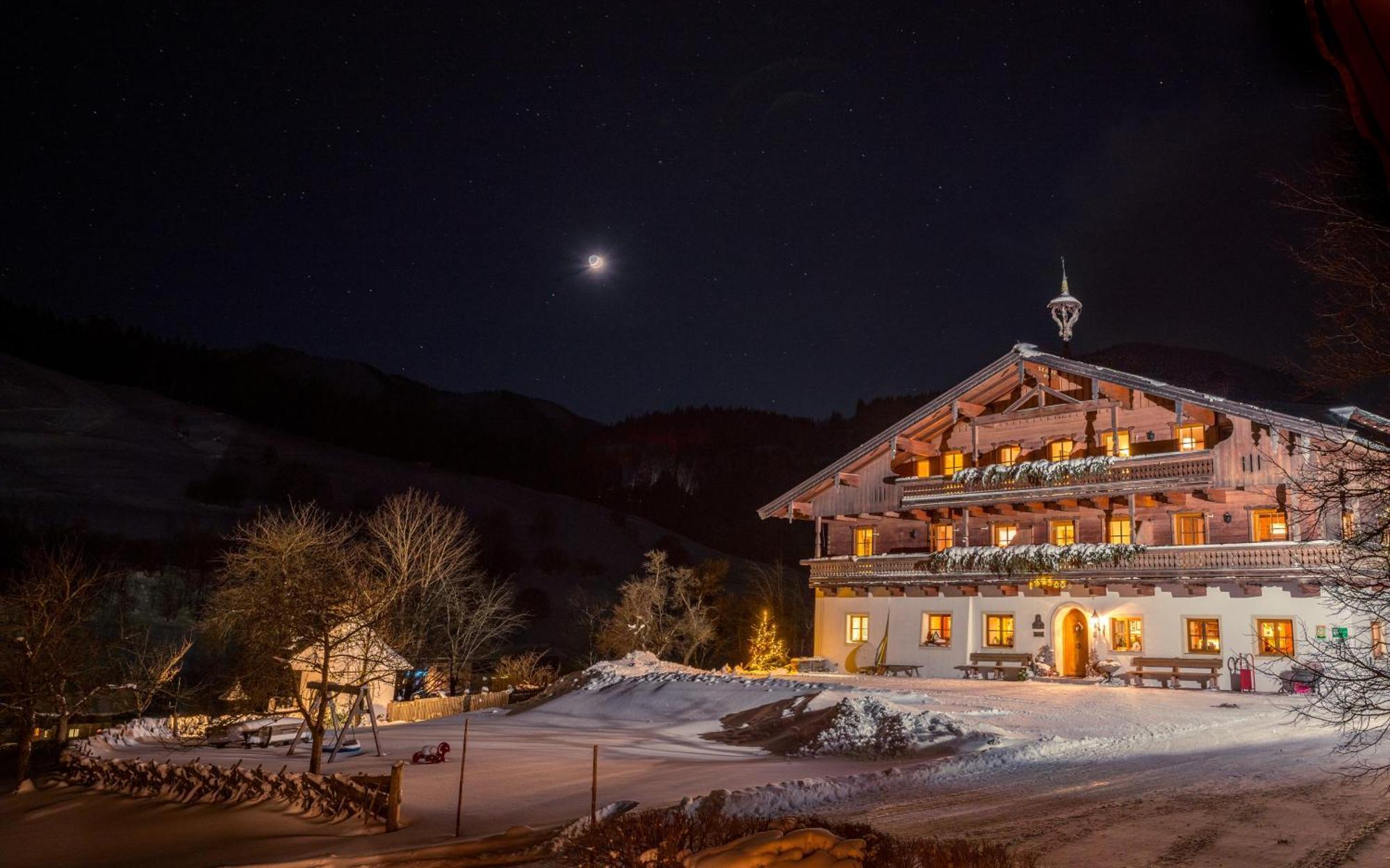 Erbhof Hinterrain Villa Leogang Exterior foto