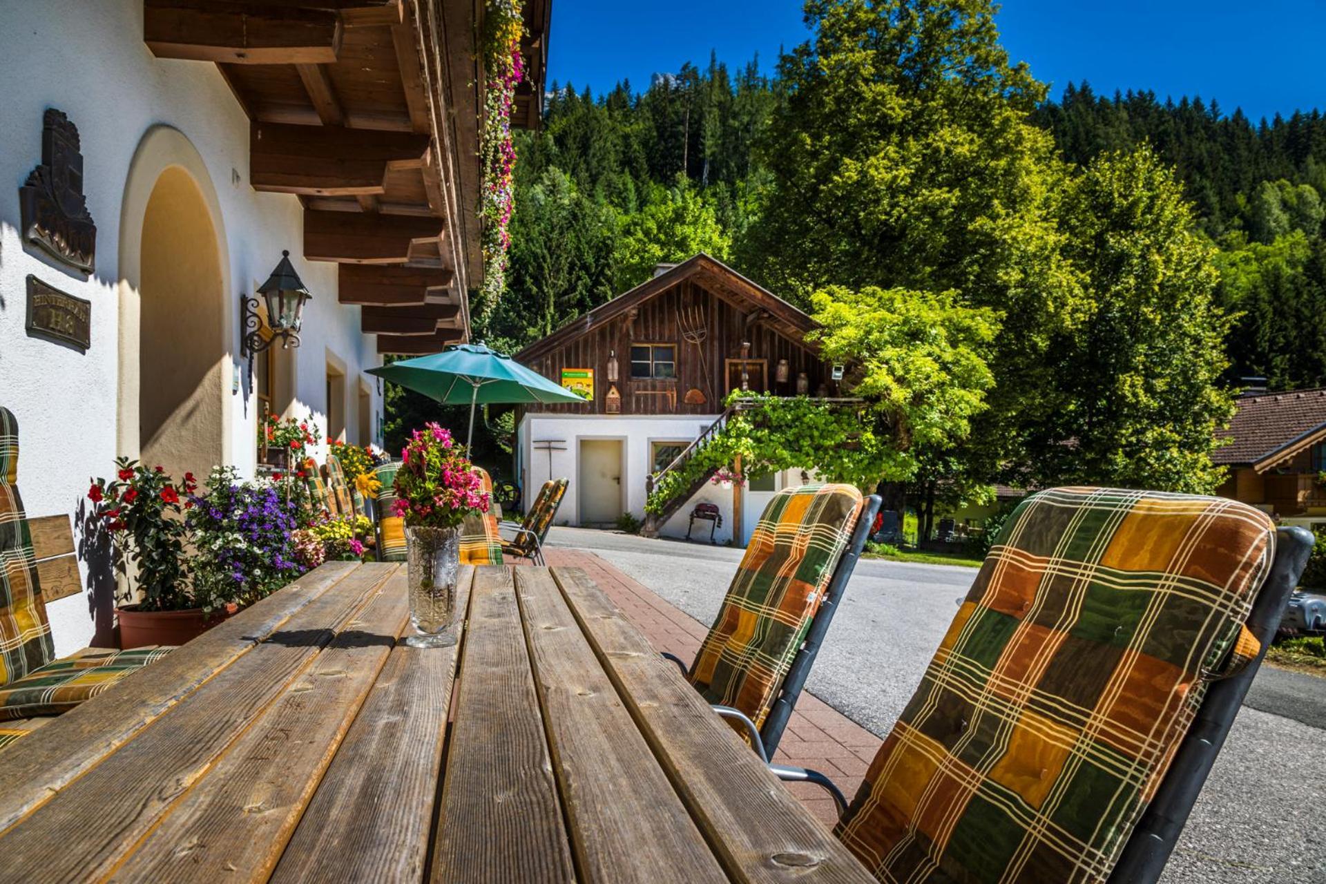 Erbhof Hinterrain Villa Leogang Exterior foto