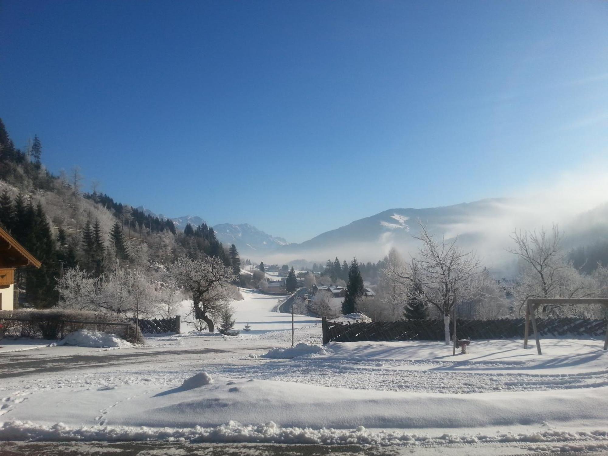 Erbhof Hinterrain Villa Leogang Exterior foto